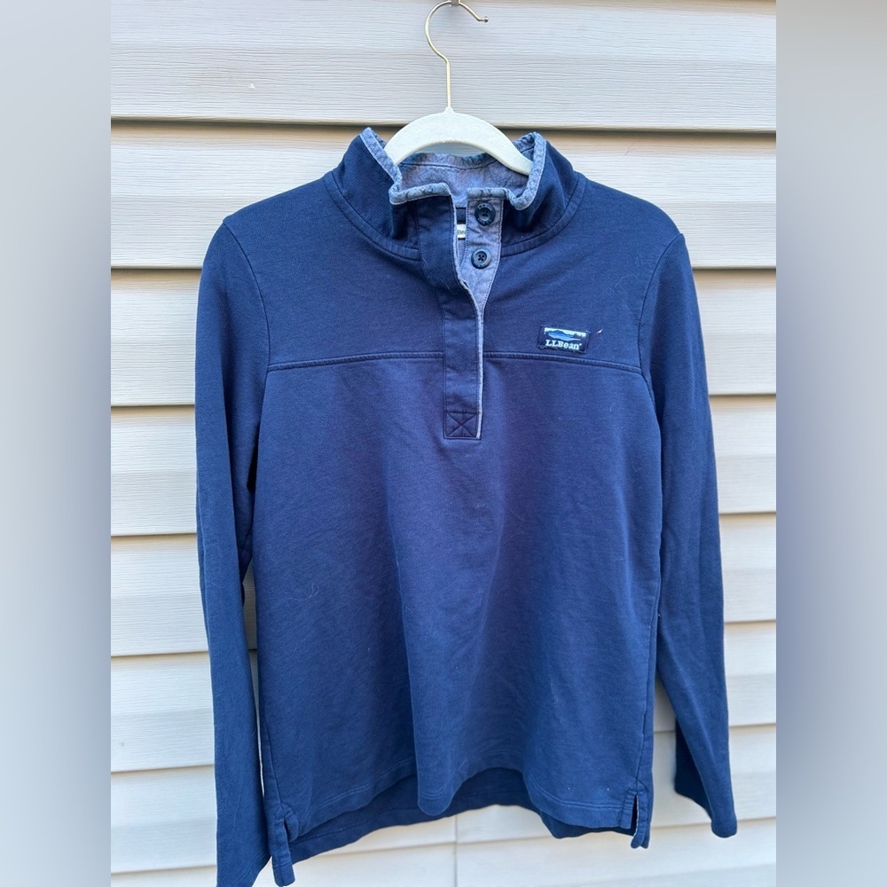 L.L. Bean Navy Blue Sweatshirt